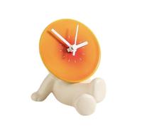 Okeeyseda Reloj de Puesta de Sol, Estatuilla de Reloj de Entrada, Decoración de Sala de Estar, Accesorios de Lujo para el Hogar