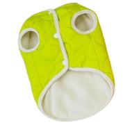 Okeeyseda Ropa para Mascotas Otoño e Invierno Ropa para Perros Ropa para Gatos de Peluche Ropa para Mascotas Invierno Melocotón Ropa Acolchada de Algodón Amarillo