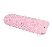 Okeeyseda Rosado Bolsa para Alisar el Cabello, Soporte de Alfombrilla Resistente Al para Plancha Rizador de Herramientas para el Cabello Caliente