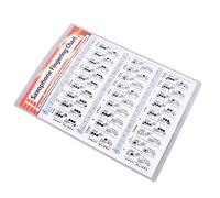 Okeeyseda Tabla de PráCtica de SaxofóN Papel Revestido Tabla de DigitacióN de SaxofóN Tabla de DigitacióN de SaxofóN PóSter de Acordes Musicales S