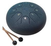Okeeyseda Tambor de Lluvia de 6 Pulgadas y 8 Tonos, Tambor de Chakra para Exteriores, Instrumento de Jardín, Tambor de Lluvia, Tambor Etéreo G