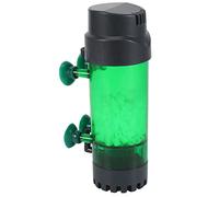 Okeeyseda Tanque de Peces de Acuario Filtro de Lecho MóVil Fluidizado Filtro de Medios BiolóGicos de Burbuja con Piedra de Aire y Filtro de Esponja LH-300