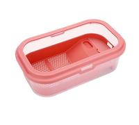 Okeeyseda Tanque de Tortugas para Uso Doméstico con Solárium, Tanque de Cría Mixto para Peces y Tortugas, Tanque de Acuario para, Tipo Rosa