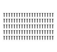 Okeeyseda Tornillos Pickguard de Guitarra Negra de 100 Piezas para/Guitarra EléCtrica Bajo