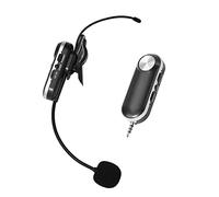 Okeeyseda Transmisor Receptor de MicróFono de SaxofóN InaláMbrico UHF, Rango de 160 Pies, para Trompeta SaxofóN Tuba Flauta Clarinete Pipa