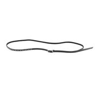 Okeeyseda Unisexo Punk Rock Ajorca de Brazalete de Multicapa Remache Roblon Puno Envuelto Negro