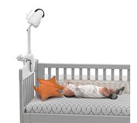 OkeMeeo Soporte de monitor de bebé para monitor de bebé VAVA 720P, Vtech VM819, Vtech VM919HD y monitor de bebé Hipp, soporte universal flexible para cámara de bebé para cuna
