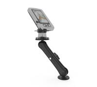 OkeMeeo Soporte para buscador de peces compatible con Garmin Striker 4, Striker Plus 4, Striker Vivid 4cv, brazo largo de 9.3 pulgadas, rotación de 360 grados, aluminio de grado marino