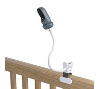 OkeMeeo Soporte para monitor de bebé para Owlet Cam 2, Owlet Cam Smart Baby Monitor, Owlet Duo (clip de cuello de cisne de 15.7 pulgadas)
