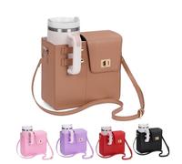 OKESYO Bolsa para Stanley Cup, bolsa de transporte para Stanley Cup 40 oz, accesorios Stanley Cup Bolsa para la mayoría de botellas de agua con compartimento y correa de hombro ajustable, Style 1