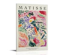OKFPLM Henri Matisse- Póster de estilo retro para pared, impresión asiática vintage para decoración de dormitorio y sala de estar, 50 x 75 cm, estilo marco