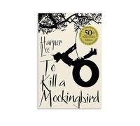 OKFPLM Póster de estilo retro con texto en inglés "To Kill A Mockingbird", arte de pared, impresión asiática vintage para decoración de dormitorio y sala de estar, 40 x 60 cm, estilo sin marco