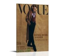 OKFPLM Thomas Brodie-Sangster - Póster de estilo retro para pared, impresión asiática vintage para decoración de dormitorio y sala de estar, 50 x 75 cm, estilo marco