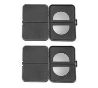 OKH 2 Pares Lentes Adhesivas de Lectura bifocales, Reutilizable Peque en Lentes de Lectura de Lupa Adhesiva para Gafas de Sol/Gafas Deportivas/Gafas de esquí, no se Necesita Agua +2.5