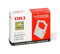 OKI 01126301 casete de cinta entintada negra (original)