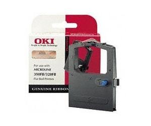 OKI 09002310 casete de cinta entintada negra (original)