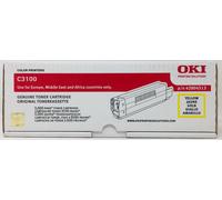 OKI DATA TYPE C6L 42804513 AMARILLO TÓNER - 3000 PÁGINAS PARA C-3100