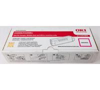 OKI 43034806 Tóner Original Magenta Para OKI C3200/C3200n (1.500 Pg )