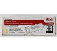 OKI 43324408 Tóner Original Negro Para OKI C5600n/C5600dn/C5700n/C5700dn