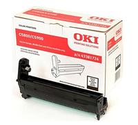 OKI 43381724 - Tambor de impresora (C5800, C5900, C5550MFP, 20000 páginas, Laser, Negro, Negro, 372 mm)