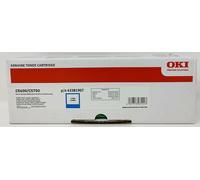 OKI 43381907 Tóner Original Cian Para OKI C5600n/C5600dn/C5700n/C5700dn
