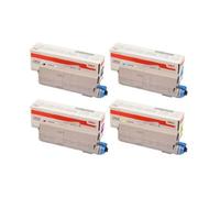 OKI 46490608/7/6/5 Pack toner (BK/C/M/Y)