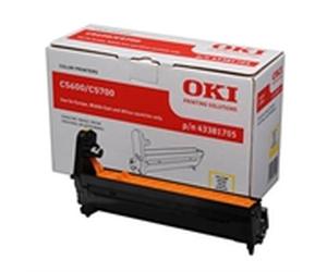 OKI C5600 C5700 Tambor amarillo (OKI 43381705)