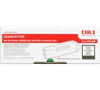 OKI C5600 Tóner negro Original 43324408