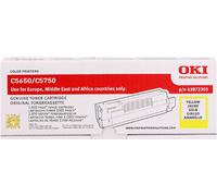 OKI 43872305 AMARILLO TÓNER - 2000 PÁGINAS PARA C-5500N