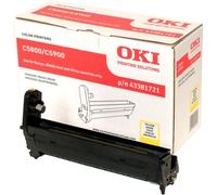 OKI C5800/5900/C5550MFPTambor amarillo (20k)