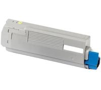 Oki c822 amarillo cartucho de toner generico 44844613
