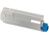Oki c833/c843 amarillo cartucho de toner generico - reemplaza 46443101