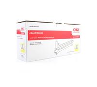Oki Original 43449013 / C8600 - Tambor para C 8600 Series Premium, 20.000 páginas, color amarillo