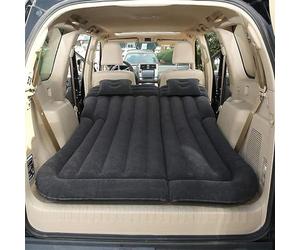 OKIIO Colchón Inflable Coche para Seat Arona (2017+), Cama Inflable Plegable, Colchon Hinchable de Coche con 2 Almohadas para Descansar, Viajes, Camping Accesorios,B/Black