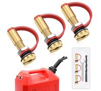 Okimyi Fuel Gas Can Viring Caps 3 Pack Actualado Gas de combustible El kit de ventilacin Kit Combustible de gas Cabas de ventilacin para gas CAN CO