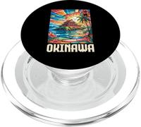 Okinawa Island Castle Japón Kanji Anime Otaku Souvenir PopSockets PopGrip para MagSafe