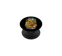 Okinawa japonés Shisa Beach Path Kawaii Kanji Souvenir PopSockets PopGrip Adhesivo