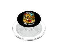 Okinawa japonés Shisa Beach Path Kawaii Kanji Souvenir PopSockets PopGrip para MagSafe