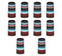 Okiyakusama 10 Piezas Golf Club Ferrules Cubierta Hierro Repuesto Cap Material Taper Tip Adaptador de Eje Adecuado para Expertos en Golf Cuidado de Palos Entrenam, Style J