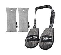 Okiyakusama 2 Piezas Desodorantes para Guantes de Boxeo Neutralizador de Humedad Absorbente de Sudor Eliminador de Olores Material Tela Ligera Adecuado para Entre, Gris, 75g Insípido