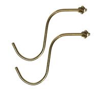 Okiyakusama 2 Piezas Gancho de Taco de Billar Rack de Puente para Taco de Billar Snooker Mesa Gancho de Accesorio de Metal para Bolas Holder para Tacorack Colgado, Style C