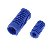 Okiyakusama 2 Piezas Protector de Palanca para con Mangas de Goma para Palanca Cubierta Protectora del Pedal y Reposapiés Delantero Adecuado para, Azul