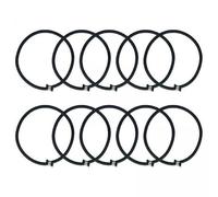 Okiyakusama 2X 10 Piezas Cuerda Elástica Reemplazo Cordón Bungee Resistente Material de Látex Adecuado para Gimnasio Ejercicio Trampolines Infantiles Y
