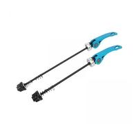 Okiyakusama 2X Eje de Rueda Delantera Y Trasera con Cierre Rápido para Bicicleta, Accesorios de Ciclismo, Juego de Ejes de Repuesto, para Bicicleta de Carretera Y, 19 x 14 x 2 cm