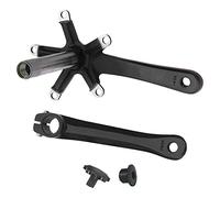 Okiyakusama 3 Piezas Bike Crank Arm de Aluminio para Bicicleta Brazo de Hueco Juego de de Montaña Accesorio de Eje Inferior Adecuado para, Manivela de 152 mm
