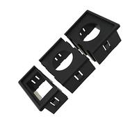 Okiyakusama 3 Piezas Soporte de Interruptores Carcasa para Enchufe Cubierta de Interruptor Panel Plástico Adecuado para Accesorios de Auto Talleres