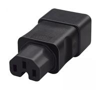 Okiyakusama 3x Adaptador de Enchufe de Conversión de Energía CA IEC320 C20, Baja Resistencia, Alto Rendimiento, Buena Conductividad, Reemplaza