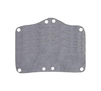 Okiyakusama 4 Piezas Banda Antitranspirante para Casco Banda de Sudor Lavable Algodón Reutilizable Fácil de Ajustar Absorbe Agua y Sudor Adecuada para Uso Diario, GRIS, universal