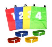 Okiyakusama 4 Piezas Saco de Salto para de Papa con Asas Bolsa Resistente para s Familiares Desarrollo Físico y Mental Juguete Deportivo Adecuado, con Bandas de Carrera