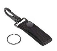 Okiyakusama 5 Correas de Nailon con Soporte para Llaves, Hebilla de Nailon, Organizador de Llavero, Gancho de Clip para Cinturón de 2 Pulgadas de Ancho para Monta, 3 Piezas